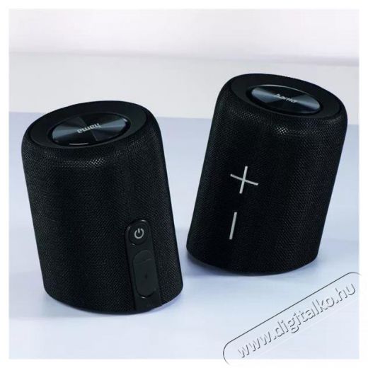 Hama BLUETOOTH HANGSZ&Oacute;R&Oacute; TWIN 2.0, 20W, V&Iacute;Z&Aacute;LL&Oacute;, FEKETE (188220) Audio-Video / Hifi / Multim&eacute;dia - Hordozhat&oacute;, vezet&eacute;k n&eacute;lk&uuml;li / bluetooth hangsug&aacute;rz&oacute; - Hordozhat&oacute;, vezet&eacute;k n&eacute;lk&uuml;li / bluetooth hangsug&aacute;rz&oacute; - 399224