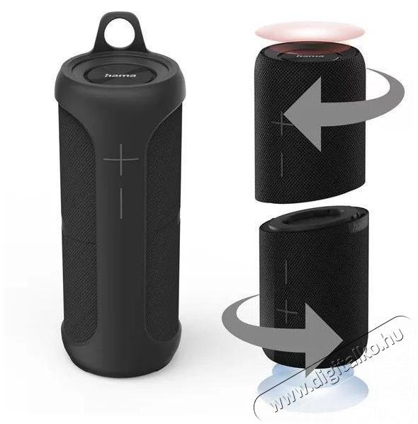 Hama BLUETOOTH HANGSZ&Oacute;R&Oacute; TWIN 2.0, 20W, V&Iacute;Z&Aacute;LL&Oacute;, FEKETE (188220) Audio-Video / Hifi / Multim&eacute;dia - Hordozhat&oacute;, vezet&eacute;k n&eacute;lk&uuml;li / bluetooth hangsug&aacute;rz&oacute; - Hordozhat&oacute;, vezet&eacute;k n&eacute;lk&uuml;li / bluetooth hangsug&aacute;rz&oacute; - 399224