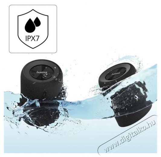 Hama BLUETOOTH HANGSZ&Oacute;R&Oacute; TWIN 2.0, 20W, V&Iacute;Z&Aacute;LL&Oacute;, FEKETE (188220) Audio-Video / Hifi / Multim&eacute;dia - Hordozhat&oacute;, vezet&eacute;k n&eacute;lk&uuml;li / bluetooth hangsug&aacute;rz&oacute; - Hordozhat&oacute;, vezet&eacute;k n&eacute;lk&uuml;li / bluetooth hangsug&aacute;rz&oacute; - 399224