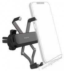 Hama E3 Univerzális autós mobiltartó gravity alu - fekete Mobil / Kommunikáció / Smart - Mobiltelefon kiegészítő / tok - Tartó / rögzítő / állvány - 399208