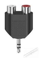 Hama 205187 3,5mm Jack Dug&oacute; &ndash; 2RCA Alj Sztere&oacute; Adapter  Fot&oacute;-Vide&oacute; kieg&eacute;sz&iacute;tők - K&aacute;bel - Audio-video k&aacute;bel - 401517