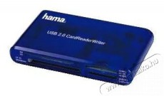 Hama Kártyaolvasó USB 2.0 30 az 1-ben - 55348 - Memória kártya / Pendrive - Kártya olvasó - 258356