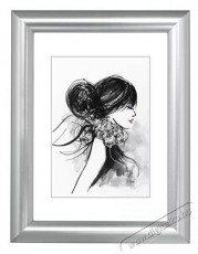 Hama 175622 "SOFIA" 10x15 cm ezüst műanyag keret Háztartás / Otthon / Kültér - Lakásfelszerelés - Képkeret / képtartó - 388373