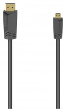 Hama 205016 FIC TL High Speed ethernettel Micro HDMI 1,5 m k&aacute;bel Tv kieg&eacute;sz&iacute;tők - K&aacute;bel / csatlakoz&oacute; - Hdmi k&aacute;bel - 456431