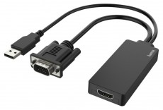 Hama 200342 FIC VGA HDMI adapter + USB Iroda &eacute;s sz&aacute;m&iacute;t&aacute;stechnika - Sz&aacute;m&iacute;t&oacute;g&eacute;p tartoz&eacute;k - USB k&aacute;bel - 466959