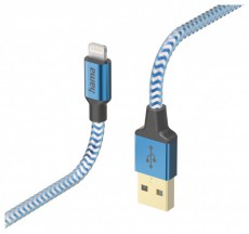 Hama 201553 FIC E3 Lightning Reflective 1,5m, k&eacute;k adatk&aacute;bel Iroda &eacute;s sz&aacute;m&iacute;t&aacute;stechnika - Sz&aacute;m&iacute;t&oacute;g&eacute;p tartoz&eacute;k - USB k&aacute;bel - 466965