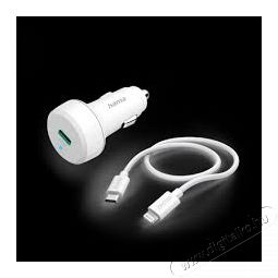 Hama 201611 FIC E3 PD 20W USB Type-C aut&oacute;s t&ouml;ltő Aut&oacute;hifi / Aut&oacute; felszerel&eacute;s - Aut&oacute;s t&ouml;ltő / szivargy&uacute;jt&oacute; adapter - 453775