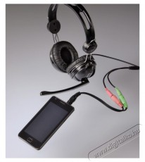 Hama 200352 FIC 4pol jack-2x aljzat Iroda &eacute;s sz&aacute;m&iacute;t&aacute;stechnika - Egy&eacute;b sz&aacute;m&iacute;t&aacute;stechnikai term&eacute;k - 451027