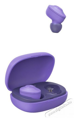 Hama BLUETOOTH HEADSET FREEDOM BUDDY TWS, LILA 184165 Audio-Video / Hifi / Multim&eacute;dia - F&uuml;l &eacute;s Fejhallgat&oacute;k - F&uuml;lhallgat&oacute; mikrofonnal / headset - 451612