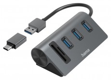 Hama 200140 USB HUB Iroda &eacute;s sz&aacute;m&iacute;t&aacute;stechnika - Notebook kieg&eacute;sz&iacute;tő - USB hub / eloszt&oacute; - 475983