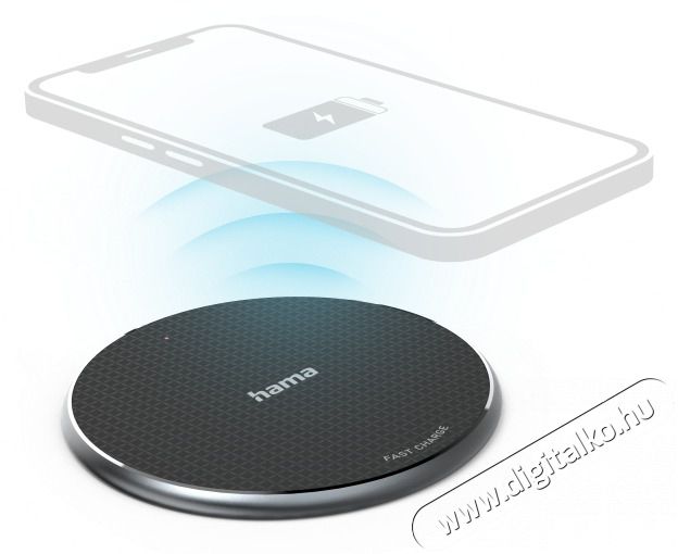 Hama FIC E3 QI-FC10 10W vezet&eacute;k n&eacute;lk&uuml;li mobiltelefon t&ouml;ltő (201683) Mobil / Kommunik&aacute;ci&oacute; / Smart - Tablet / E-book kieg&eacute;sz&iacute;tő, tok - H&aacute;l&oacute;zati-, aut&oacute;s t&ouml;ltő - 476893