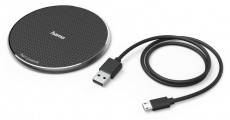 Hama FIC E3 QI-FC10 10W vezet&eacute;k n&eacute;lk&uuml;li mobiltelefon t&ouml;ltő (201683) Mobil / Kommunik&aacute;ci&oacute; / Smart - Tablet / E-book kieg&eacute;sz&iacute;tő, tok - H&aacute;l&oacute;zati-, aut&oacute;s t&ouml;ltő - 476893