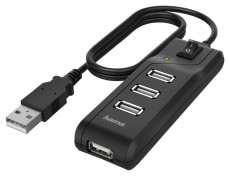 Hama FIC USB 2.0 HUB buspowered (200118) Iroda &eacute;s sz&aacute;m&iacute;t&aacute;stechnika - Notebook kieg&eacute;sz&iacute;tő - USB hub / eloszt&oacute; - 476892