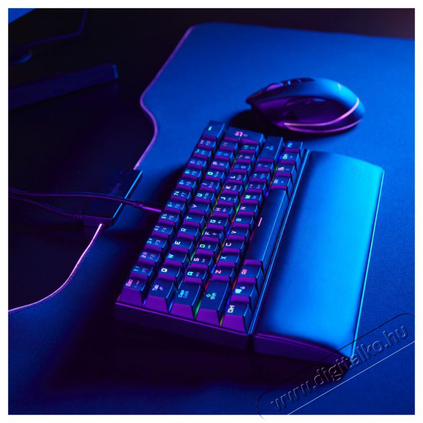 Hama GAMING URAGE EXODUS 760TKL MECH.MINI BILL.,RGB, RED SWITCH, FEKETE Iroda &eacute;s sz&aacute;m&iacute;t&aacute;stechnika - Billentyűzet / billentyűzet szett - Vezet&eacute;kes - 493301