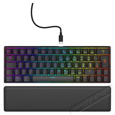 Hama GAMING URAGE EXODUS 760TKL MECH.MINI BILL.,RGB, RED SWITCH, FEKETE Iroda &eacute;s sz&aacute;m&iacute;t&aacute;stechnika - Billentyűzet / billentyűzet szett - Vezet&eacute;kes - 493301