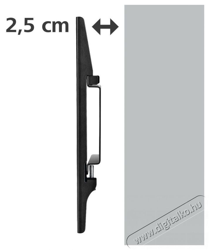 Hama 220803 falitart&oacute; konzol FITV 46-IG Tv kieg&eacute;sz&iacute;tők - Fali tart&oacute; / konzol - Fali tv tart&oacute; - 493982