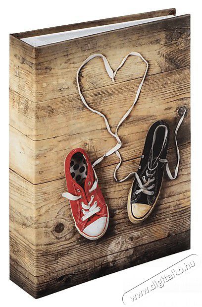 Hama Sneakers Memo Album, for 200 Photos with a size of 10 x 15 cm (2598) Fot&oacute;-Vide&oacute; kieg&eacute;sz&iacute;tők - Fot&oacute;-vide&oacute; t&aacute;ska / tok - Egy&eacute;b t&aacute;ska / tok - 494459