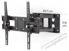 Hama 220830 falitart&oacute; FITV, full motion, oll&oacute;s-kar, 400x400  Tv kieg&eacute;sz&iacute;tők - Fali tart&oacute; / konzol - Fali tv tart&oacute; - 493986