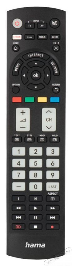 Hama 221064 univerz&aacute;lis t&aacute;vir&aacute;ny&iacute;t&oacute; PANASONIC TV Tv kieg&eacute;sz&iacute;tők - T&aacute;vvez&eacute;rlő - Univerz&aacute;lis t&aacute;vir&aacute;ny&iacute;t&oacute; - 494027