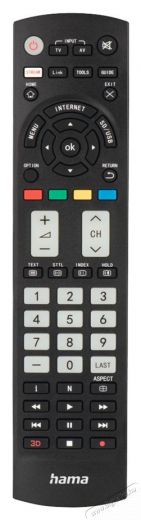 Hama 221064 univerz&aacute;lis t&aacute;vir&aacute;ny&iacute;t&oacute; PANASONIC TV Tv kieg&eacute;sz&iacute;tők - T&aacute;vvez&eacute;rlő - Univerz&aacute;lis t&aacute;vir&aacute;ny&iacute;t&oacute; - 494027