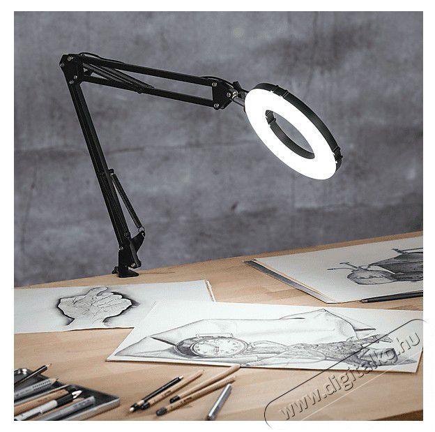 Hama 4660 Asztalra szerelhető flexi csukl&oacute;s vlogger kar Fot&oacute;-Vide&oacute; kieg&eacute;sz&iacute;tők - &Aacute;llv&aacute;ny - Asztali &aacute;llv&aacute;ny - 492980