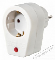 Hama 223323 h&aacute;l&oacute;zati t&uacute;lfesz&uuml;lts&eacute;g v&eacute;dő adapter H&aacute;ztart&aacute;s / Otthon / K&uuml;lt&eacute;r - Vil&aacute;g&iacute;t&aacute;s / elektromoss&aacute;g - H&aacute;l&oacute;zati eloszt&oacute; / hosszabb&iacute;t&oacute; / adapter - 492992