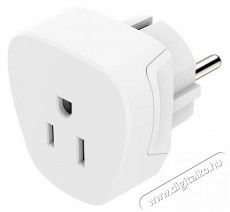 Hama UTAZ&Oacute;ADAPTER AMERIKAI -> EU, FIP, 250V / 15A (223458) H&aacute;ztart&aacute;s / Otthon / K&uuml;lt&eacute;r - Vil&aacute;g&iacute;t&aacute;s / elektromoss&aacute;g - H&aacute;l&oacute;zati eloszt&oacute; / hosszabb&iacute;t&oacute; / adapter - 495695