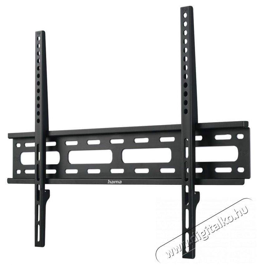 Hama FALITART&Oacute; FITV, FIX, 600X400, XL, FEKETE (220811) Tv kieg&eacute;sz&iacute;tők - Fali tart&oacute; / konzol - Fali tv tart&oacute; - 493985