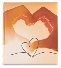 Hama 99007625 HEART, 29 X32 CM album Háztartás / Otthon / Kültér - Lakásfelszerelés - Fotóalbum - 508260