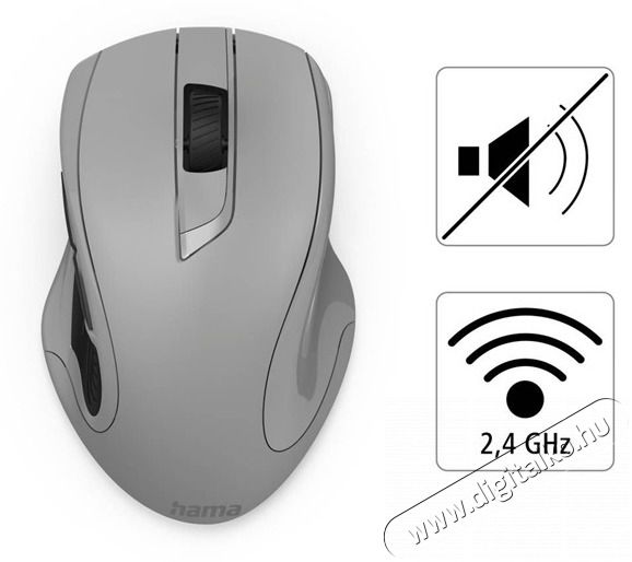 Hama 00173013 MW-800 V2 vezet&eacute;k n&eacute;lk&uuml;li vil&aacute;gossz&uuml;rke eg&eacute;r Iroda &eacute;s sz&aacute;m&iacute;t&aacute;stechnika - Eg&eacute;r - Vezet&eacute;k n&eacute;lk&uuml;li eg&eacute;r - 514784