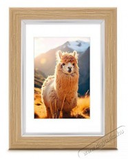 Hama 00193224 Lima 13x18cm tölgy műanyag képkeret Háztartás / Otthon / Kültér - Lakásfelszerelés - Képkeret / képtartó - 514561