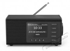 Hama DR1000, FM/DAB/DAB+, fekete Audio-Video / Hifi / Multimédia - Rádió / órás rádió - Asztali rádió - 524856