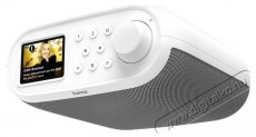Hama DIR400, fehér Audio-Video / Hifi / Multimédia - Rádió / órás rádió - Asztali rádió - 524851
