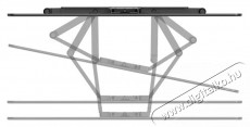 Hama VESA 600&times;400 Ultraslim, mozgathat&oacute; TV tart&oacute; konzol Tv kieg&eacute;sz&iacute;tők - Fali tart&oacute; / konzol - Fali tv tart&oacute; - 531831