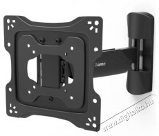 Hama 220864 fali TV &aacute;llv&aacute;ny, Full Motion, 19 -48  (48-122cm), 20kg, Fekete Tv kieg&eacute;sz&iacute;tők - Fali tart&oacute; / konzol - Fali tv tart&oacute; - 533402