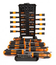 HANDY 10694 csavarh&uacute;z&oacute; k&eacute;szlet hordoz&oacute;t&aacute;sk&aacute;val 45 r&eacute;szes H&aacute;ztart&aacute;s / Otthon / K&uuml;lt&eacute;r - Szersz&aacute;m - Csavarh&uacute;z&oacute; / kulcs / f&uacute;r&oacute; / szersz&aacute;m k&eacute;szlet - 465846
