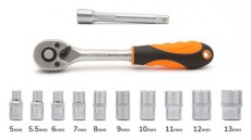 HANDY 10857A dug&oacute;kulcs k&eacute;szlet 12 db 1/4 5-13 mm H&aacute;ztart&aacute;s / Otthon / K&uuml;lt&eacute;r - Szersz&aacute;m - Csavarh&uacute;z&oacute; / kulcs / f&uacute;r&oacute; / szersz&aacute;m k&eacute;szlet - 465844