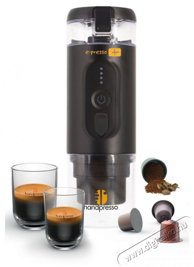 Handpresso E-presso Plus Utaz&oacute; k&aacute;v&eacute;főző &Uacute;jdons&aacute;gok - &Uacute;j term&eacute;kek - 512682