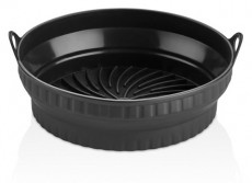 HANE TOO &ouml;sszecsukhat&oacute; kerek szilikon forma forr&oacute;levegős s&uuml;tőh&ouml;z 21cm &aacute;tm&eacute;rő, sz&uuml;rke, fekete vagy piros sz&iacute;nű SL-3252 - Konyhai term&eacute;kek - Egy&eacute;b / Konyhai kieg&eacute;sz&iacute;tő - 503114