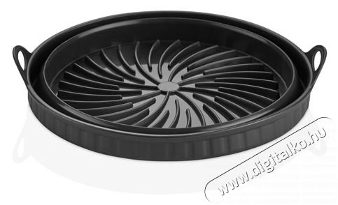 HANE TOO &ouml;sszecsukhat&oacute; kerek szilikon forma forr&oacute;levegős s&uuml;tőh&ouml;z 21cm &aacute;tm&eacute;rő, sz&uuml;rke, fekete vagy piros sz&iacute;nű SL-3252 Konyhai term&eacute;kek - Egy&eacute;b / Konyhai kieg&eacute;sz&iacute;tő - 503114