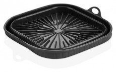 HANE TOO &ouml;sszecsukhat&oacute; n&eacute;gyzetes szilikon forma forr&oacute;levegős s&uuml;tőh&ouml;z 21cm*21cm, sz&uuml;rke, fekete vagy piros sz&iacute;nű SL-3251 Konyhai term&eacute;kek - Egy&eacute;b / Konyhai kieg&eacute;sz&iacute;tő - 503113