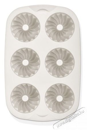 HANE IRIS MIX szilikon muffin s&uuml;tőforma 6 darabhoz, sz&uuml;rke, fekete vagy piros sz&iacute;nű SL-3207 Konyhai term&eacute;kek - Ed&eacute;ny - S&uuml;tőtepsi / s&uuml;tőforma - 507691