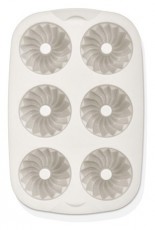 HANE IRIS MIX szilikon muffin s&uuml;tőforma 6 darabhoz, sz&uuml;rke, fekete vagy piros sz&iacute;nű SL-3207 Konyhai term&eacute;kek - Ed&eacute;ny - S&uuml;tőtepsi / s&uuml;tőforma - 507691