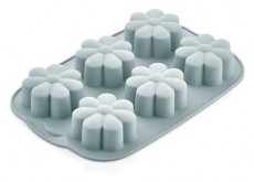 HANE IRIS MIX szilikon muffin s&uuml;tőforma 6 darabhoz, sz&uuml;rke, fekete vagy piros sz&iacute;nű SL-3207 Konyhai term&eacute;kek - Ed&eacute;ny - S&uuml;tőtepsi / s&uuml;tőforma - 507691