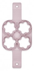 HANE IRIS szilikon palacsinta &eacute;s toj&aacute;s s&uuml;tőforma 4 darabhoz , sz&uuml;rke, fekete vagy piros sz&iacute;nű SL-3211 Konyhai term&eacute;kek - Ed&eacute;ny - S&uuml;tőtepsi / s&uuml;tőforma - 507693