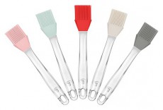 HANE TOO szilikon kenőecset 20,5cm, sz&uuml;rke, r&oacute;zsasz&iacute;n vagy k&eacute;k sz&iacute;nű SL-3001 Konyhai term&eacute;kek - Konyhai eszk&ouml;z - Egy&eacute;b konyhai eszk&ouml;z - 507684