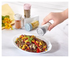 HANE IRIS Button &uuml;veg fűszersz&oacute;r&oacute; 67ml, r&oacute;szasz&iacute;n, feh&eacute;r, sz&uuml;rke vagy k&eacute;k sz&iacute;nű HN-1136 H&aacute;ztart&aacute;s / Otthon / K&uuml;lt&eacute;r - Lak&aacute;sfelszerel&eacute;s - T&aacute;rol&oacute; - 508722