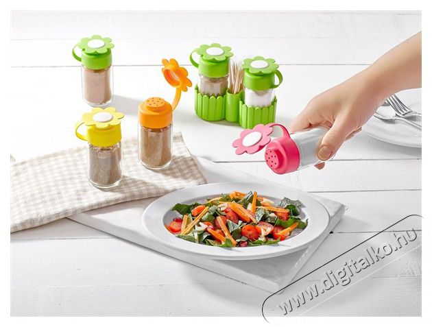 HANE IRIS Daisy &uuml;veg fűszersz&oacute;r&oacute; 67ml, z&ouml;ld, fukszia, narancs vagy citroms&aacute;rga sz&iacute;nű HN-1116 H&aacute;ztart&aacute;s / Otthon / K&uuml;lt&eacute;r - Lak&aacute;sfelszerel&eacute;s - T&aacute;rol&oacute; - 508720