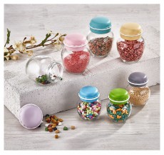 HANE IRIS Macaron &uuml;veg fűszertart&oacute; 210ml, z&ouml;ld, fukszia, narancs vagy citroms&aacute;rga sz&iacute;nű HN-1214 H&aacute;ztart&aacute;s / Otthon / K&uuml;lt&eacute;r - Lak&aacute;sfelszerel&eacute;s - T&aacute;rol&oacute; - 508726