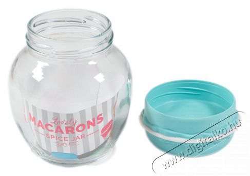 HANE IRIS Macaron &uuml;veg fűszertart&oacute; 370ml, z&ouml;ld, fukszia, narancs vagy citroms&aacute;rga sz&iacute;nű HN-1215 H&aacute;ztart&aacute;s / Otthon / K&uuml;lt&eacute;r - Lak&aacute;sfelszerel&eacute;s - T&aacute;rol&oacute; - 508727
